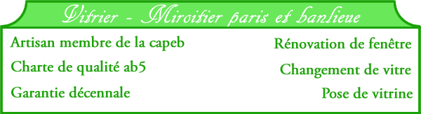 Vitrier paris 4